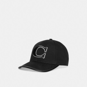 Black Men Coach Baseball Hats | AU_CH39369