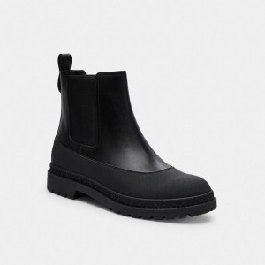 Black Men Coach Carver Boots | AU_CH83024