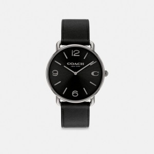 Black Men Coach Elliot 41 Mm Watches | AU_CH29837
