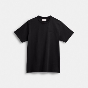 Black Men Coach Essential T Shirts | AU_CH21820