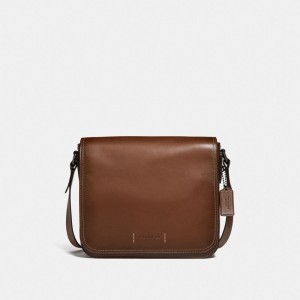 Black Men Coach Gotham 27 Copper Messenger Bags | AU_CH16422