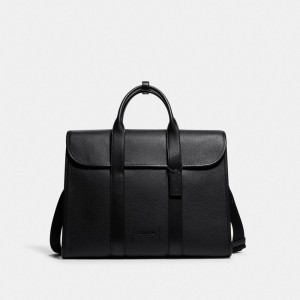 Black Men Coach Gotham Portfolio Copper Briefcase | AU_CH84311