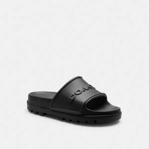 Black Men Coach Jesse Sandals | AU_CH52173