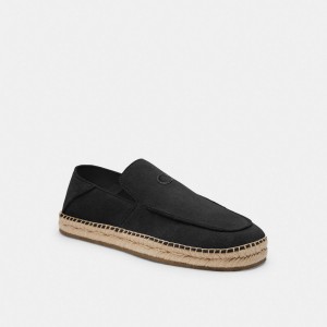 Black Men Coach Reilly Espadrille | AU_CH97354