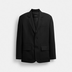 Black Men Coach Tailoring Jackets | AU_CH33996