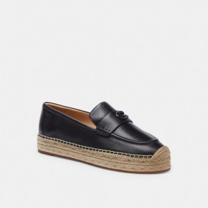 Black Women Coach Camilla Espadrille | AU_CH94883