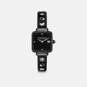 Black Women Coach Cass 22 Mm Watches | AU_CH55909