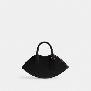 Black Women Coach Lip Brass Crossbody Bags | AU_CH33701