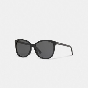 Black Women Coach Signature Workmark Square Sunglasses | AU_CH30165
