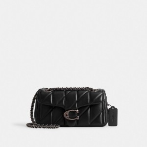 Black Women Coach Tabby 20 With Quilting Nappa Leather Shoulder Bags | AU_CH77263