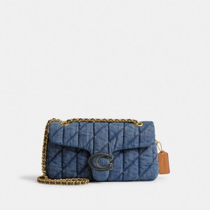 Blue / Indigo Women Coach Tabby 26 With Quilting Denim Shoulder Bags | AU_CH18199