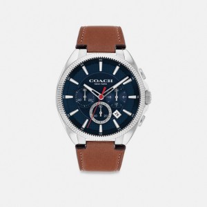 Brown Men Coach Jackson 45 Mm Watches | AU_CH68909