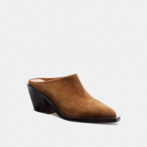 Brown Women Coach Paloma Coconut Mules | AU_CH56927