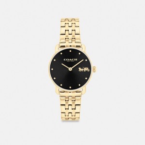 Gold Women Coach Elliot 28 Mm Watches | AU_CH76039