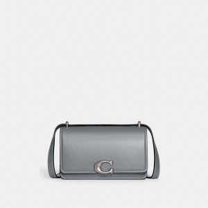 Grey Blue Women Coach Bandit Leather Crossbody Bags | AU_CH62678