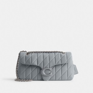 Grey Blue Women Coach Tabby 33 With Quilting Nappa Leather Shoulder Bags | AU_CH41406
