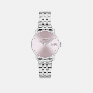Grey Women Coach Elliot 28 Mm Stainless Steel Watches | AU_CH64711