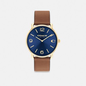 Navy Men Coach Elliot 41 Mm Watches | AU_CH93307
