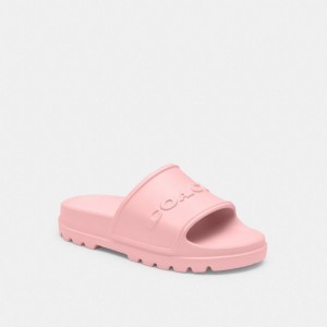Pink Women Coach Jesse Bubblegum Sandals | AU_CH69411