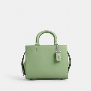 Silver Women Coach Rogue 25 Handbag | AU_CH37823