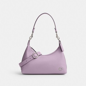 Silver / Purple Women Coach Juliet Shoulder Bags | AU_CH91139