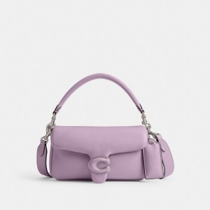 Silver / Purple Women Coach Pillow Tabby 20 Shoulder Bags | AU_CH71349